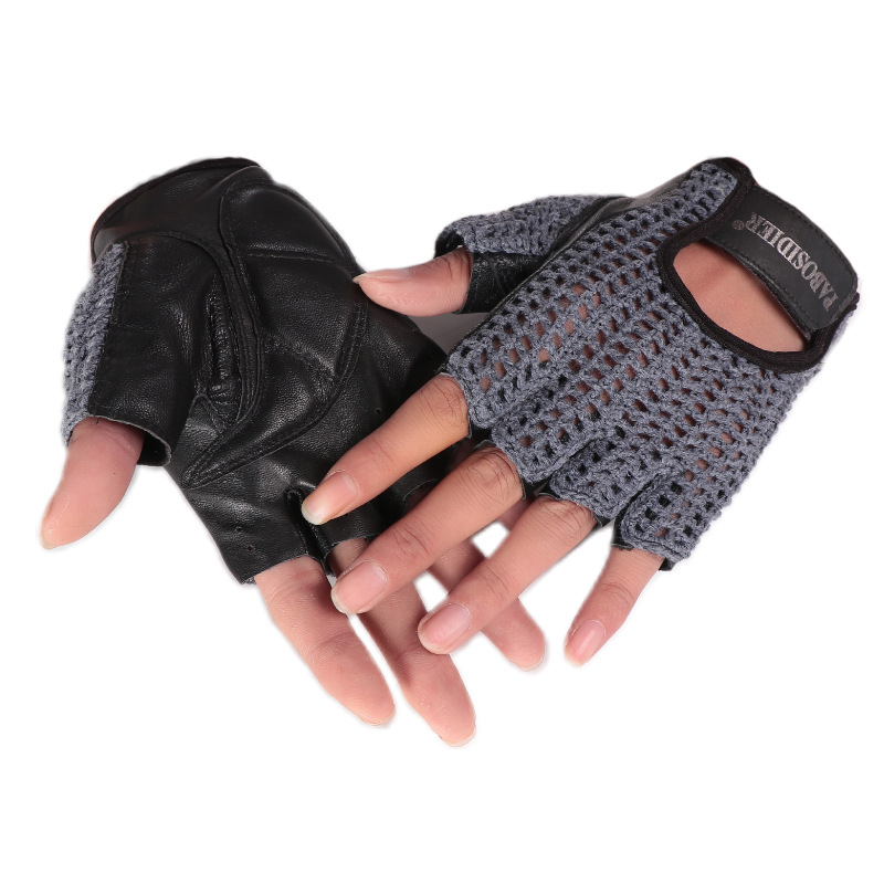 Guanti Unisex Estivi a Mezze D - Leather Driving Glove recensione e prezzo