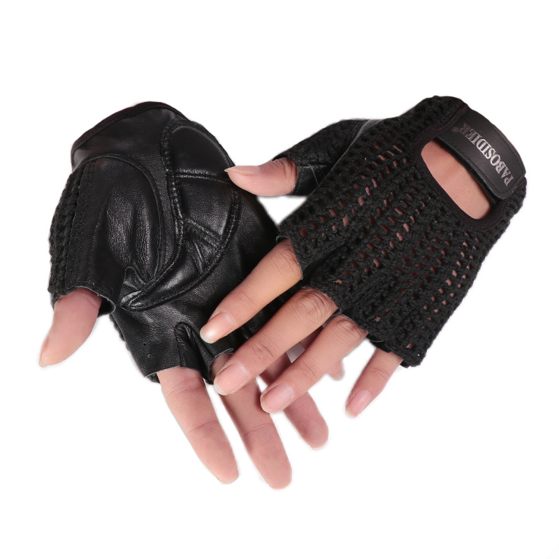 Guanti Unisex Estivi a Mezze D - Leather Driving Glove recensione e prezzo